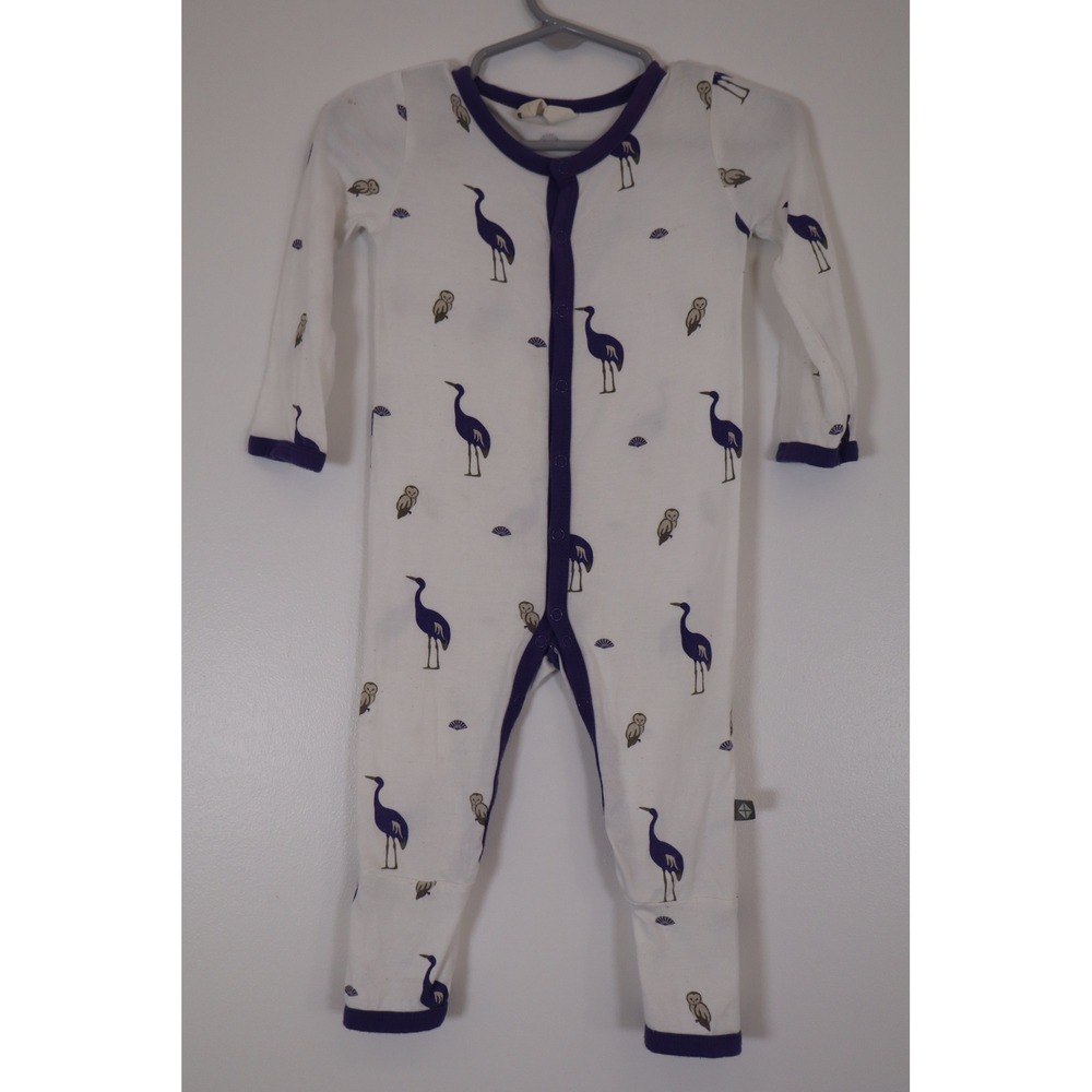 Kyte Baby Crane Snap Romper 12-18 Months